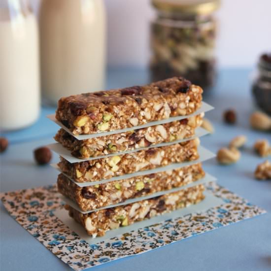 No-Bake Granola Bars