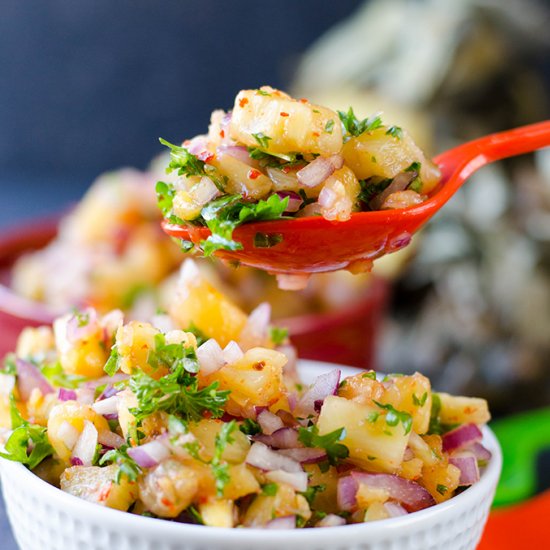 Spicy Pineapple Salsa