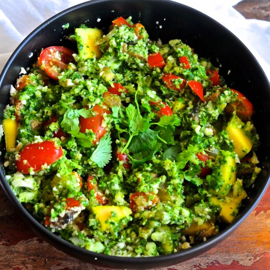 Mexican Cauliflower Rice Bowl