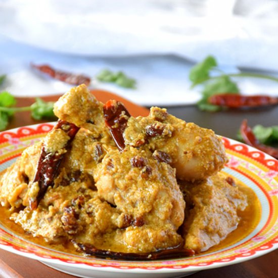 Posto Murgi/Chicken with Poppyseeds