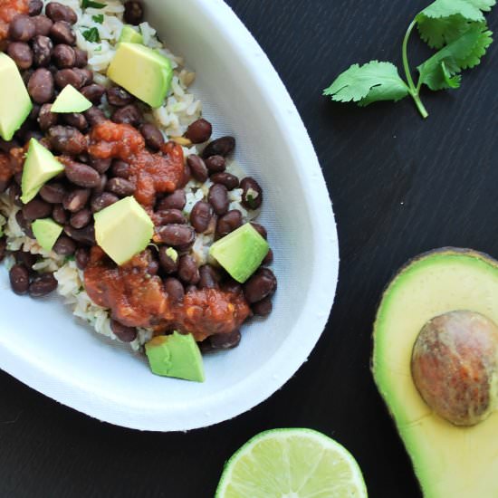 Better-Than-Chipotle Burrito Bowl