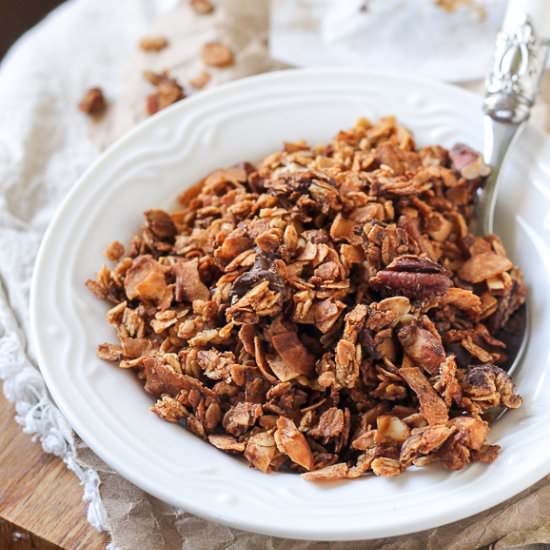 Banana Coconut Granola