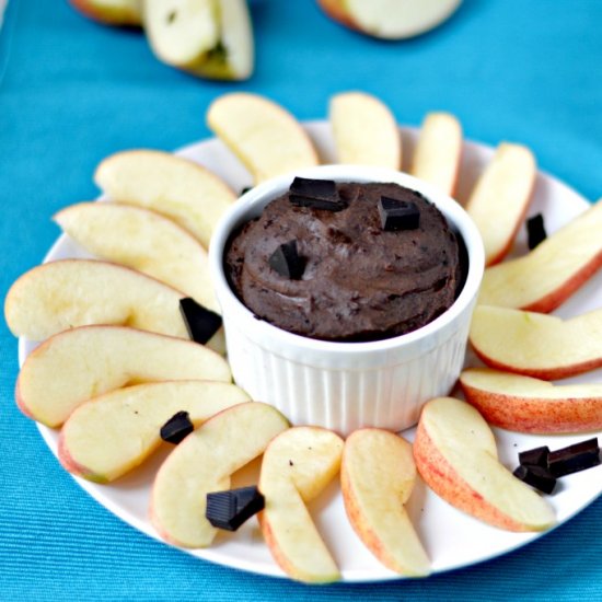 Chocolate Cookie Dough Dip