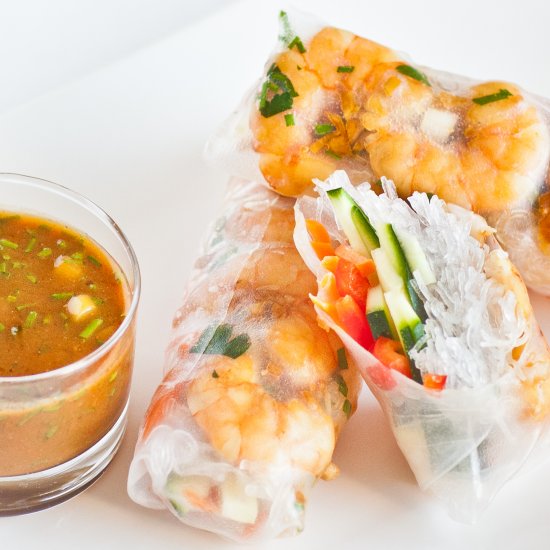 Thai Shrimp Rolls