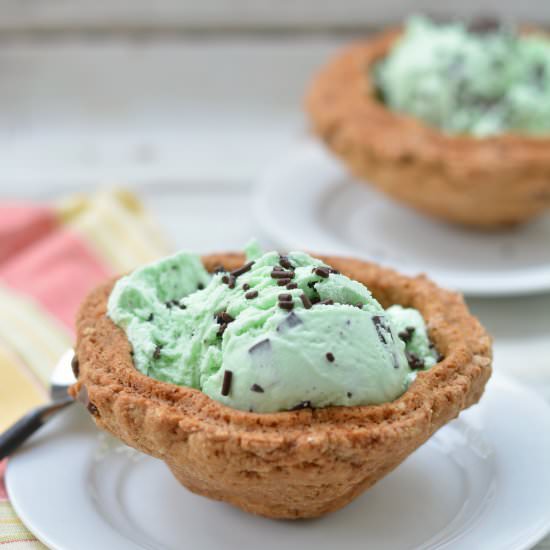 Gluten Free Cookie Bowls