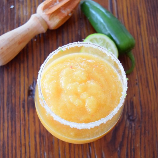 Jalapeno Peach Margarita