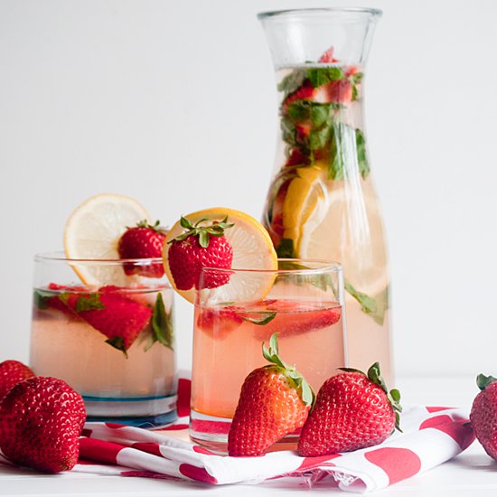 Strawberry Basil Lemonade