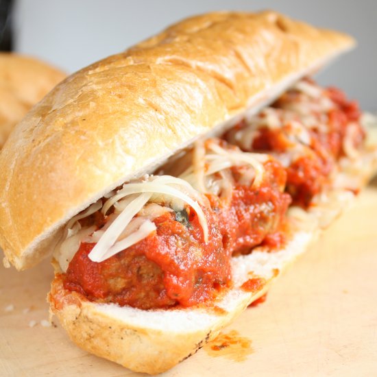 Homemade Meatball Subs