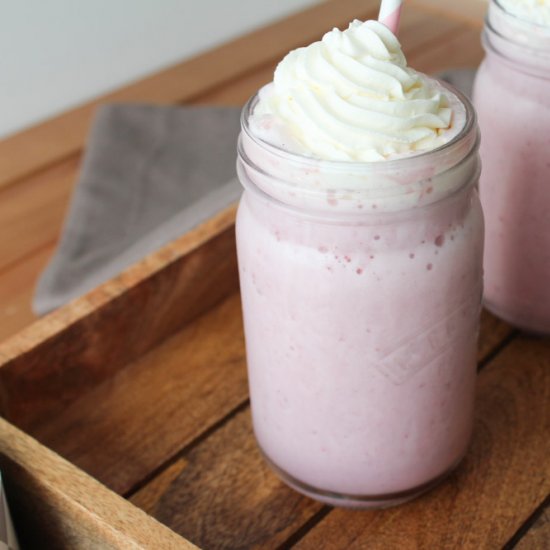 Strawberry milkshake