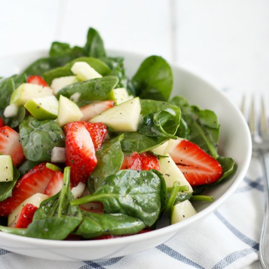 Spinach Strawberry Salad