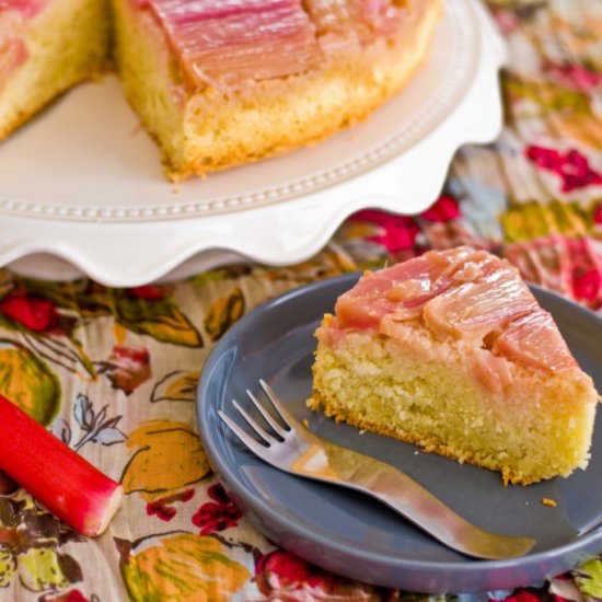 Rhubarb lemon pie