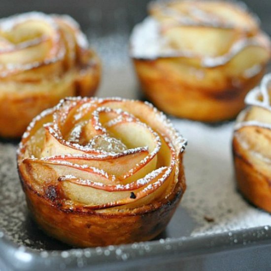 Apple Rose Pastries