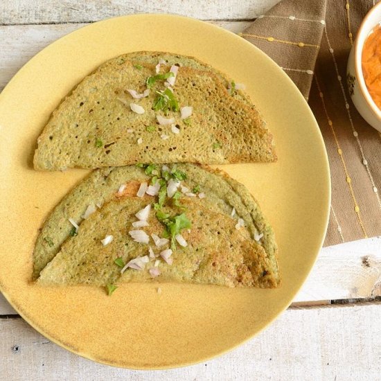 Green Gram Lentils Crepes