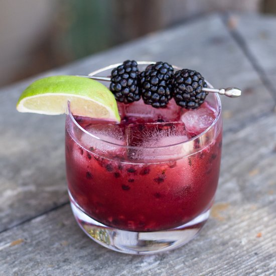 Mezcal Blackberry Smash