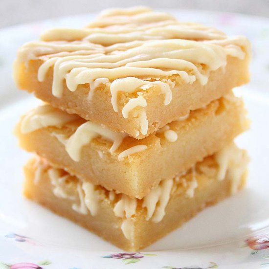 White Chocolate Blondies