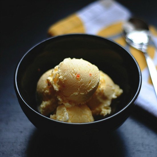 Tangerine Ice Cream