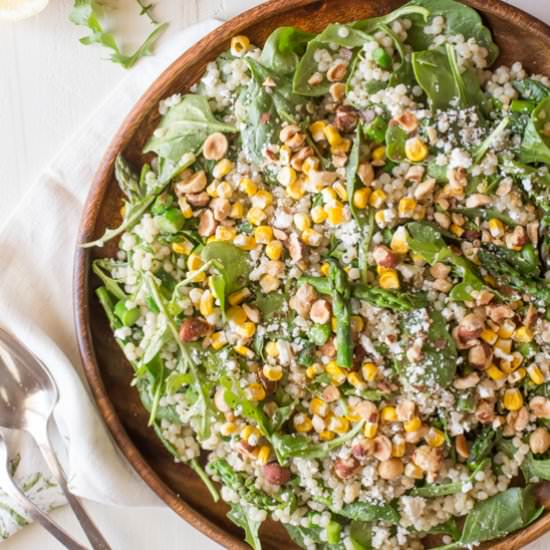 Stetson Salad With Pesto Buttermilk