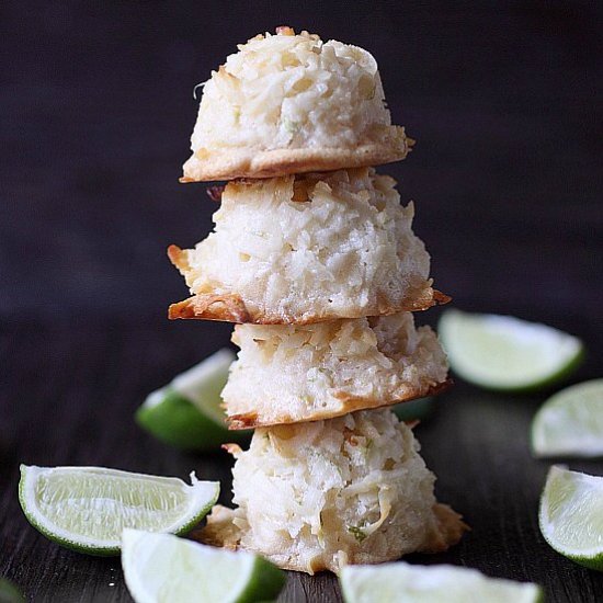 Coconut Lime Macaroons