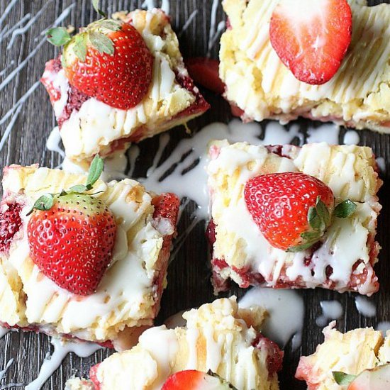 Strawberry Lemon Bars