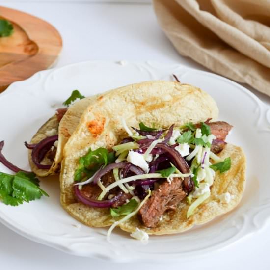 Grilled Flank Steak Tacos