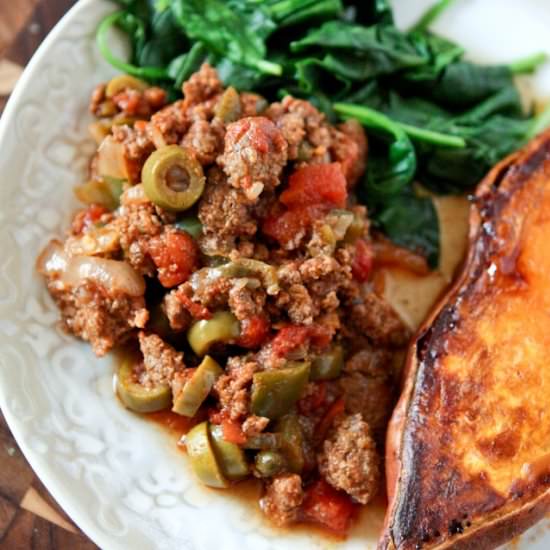 Slow Cooker Picadillo