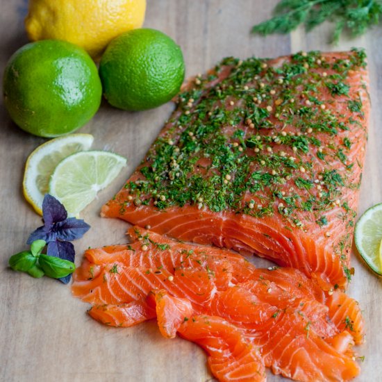 Salmon Gravlax