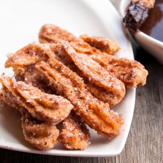 Eggless Churros