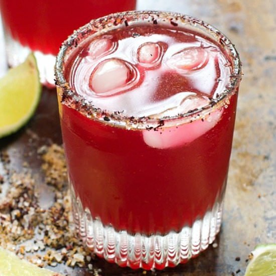 Hibiscus Margaritas