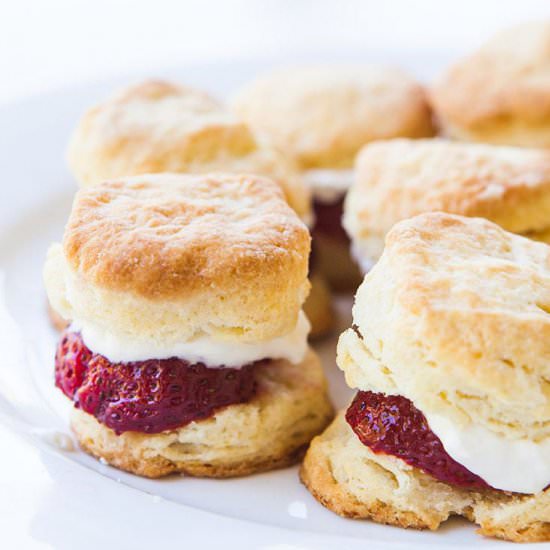 Strawberry Shortcake Sliders