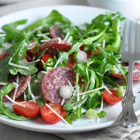 Simple Salami Salad