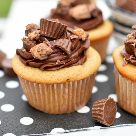 Peanut Butter Cupcakes