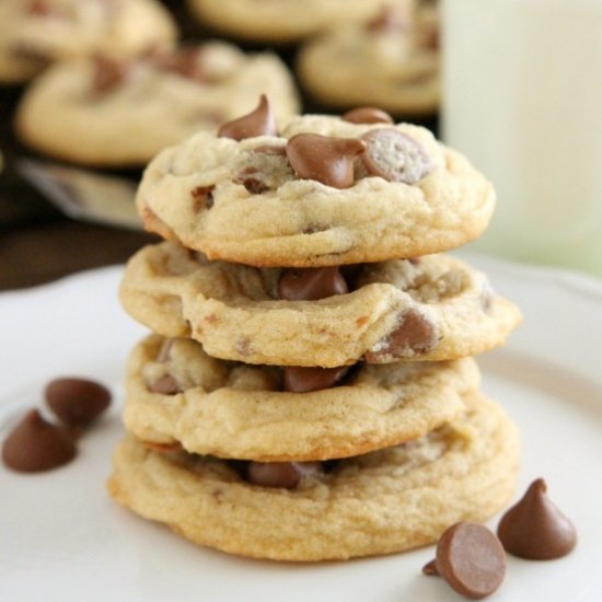 Soft Baked Chocolate Chip Cookies