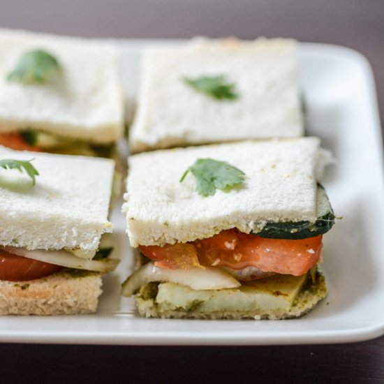 Bombay Vegetable Sandwich