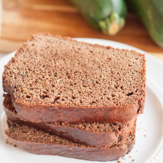 Paleo Chocolate Zucchini Bread