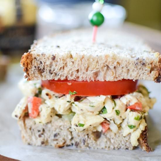 Dijon Herb Chicken Salad