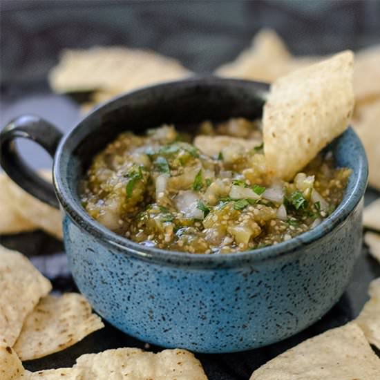 Roasted Tomatillo Salsa