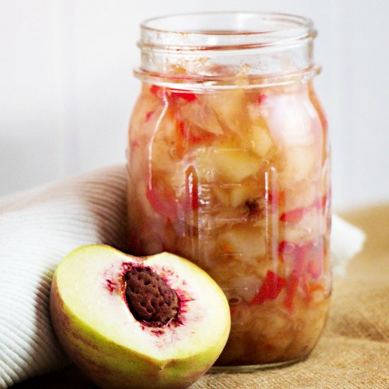 White Peach and Chilli Chutney