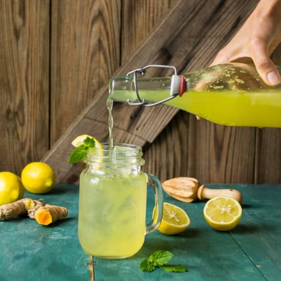 Ginger Turmeric Lemonade