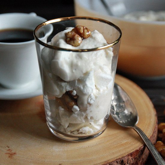 Walnut Meringue Mess