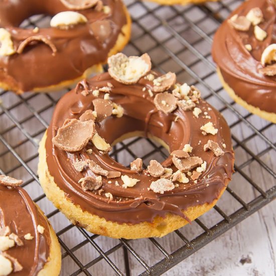 Malt Chocolate Doughnuts