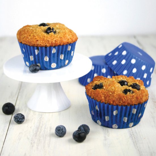 Orange Blueberry Gluten Free Muffin