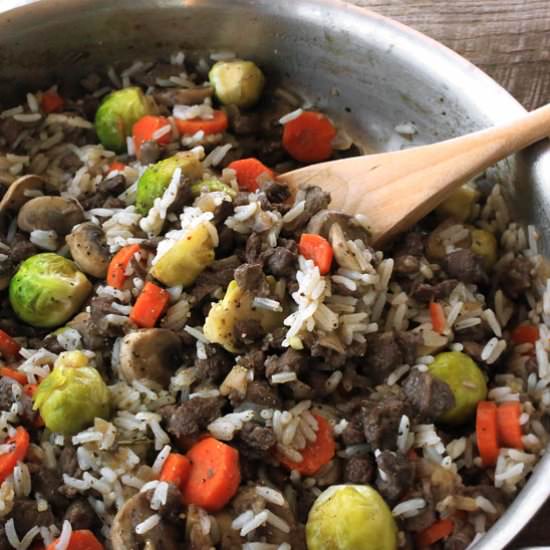 Beef Vegetable Skillet