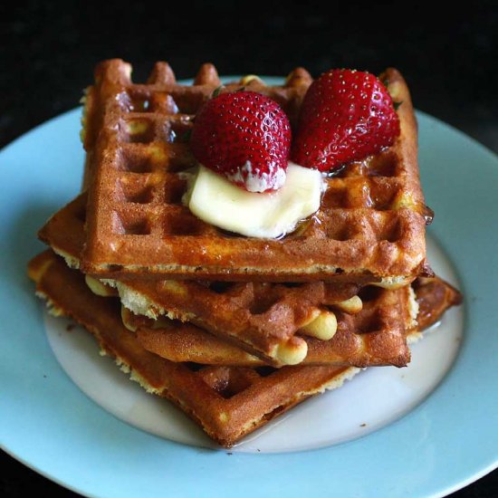 Sourdough Waffles