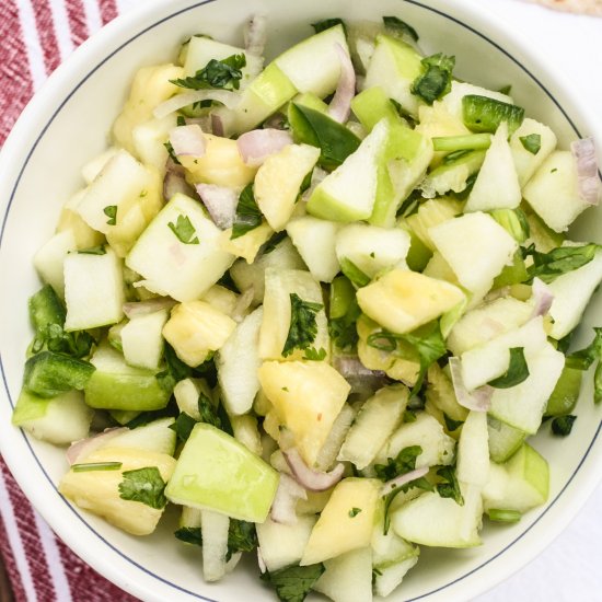 Apple and Pineapple Salsa