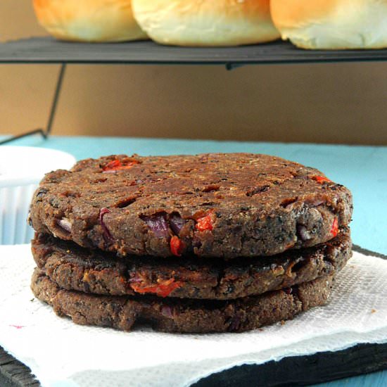 Homemade Black Bean Patties