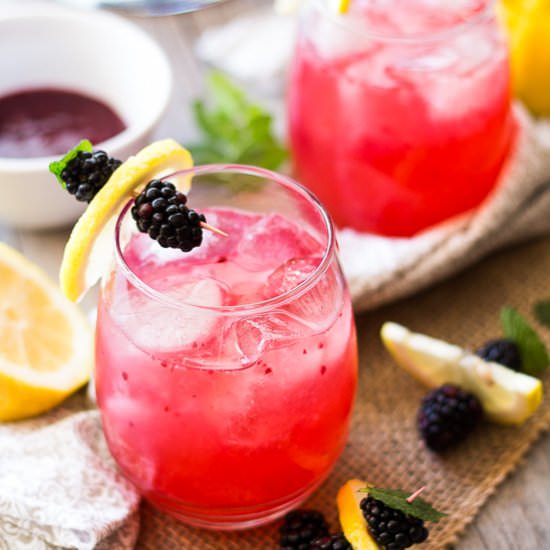 Skinny Blackberry Lemonade