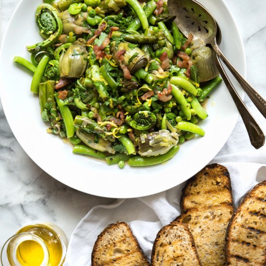 A Cornucopia of Spring Vegetables