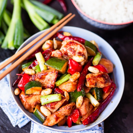 Copycat Kung Pao Chicken