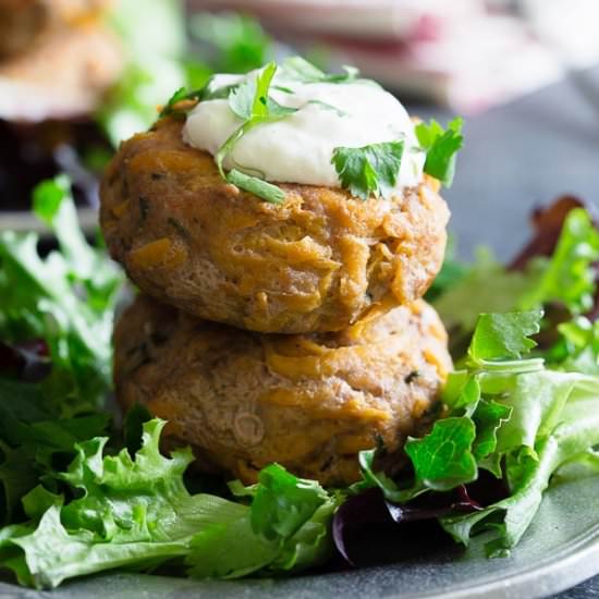 Sweet Potato Turkey Patties