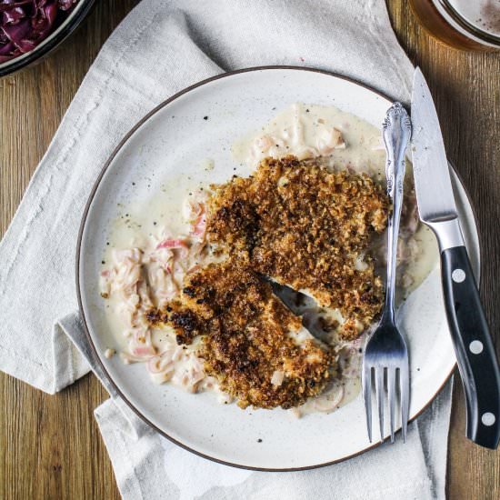 Rye Chicken Schnitzel